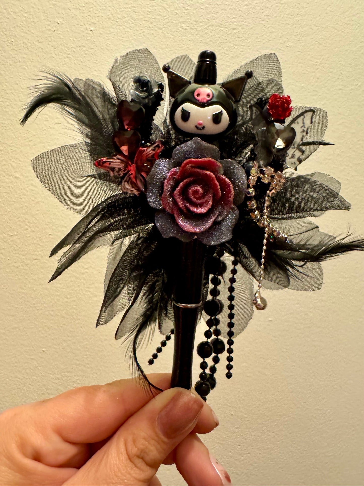 Handmade Kuromi Pen