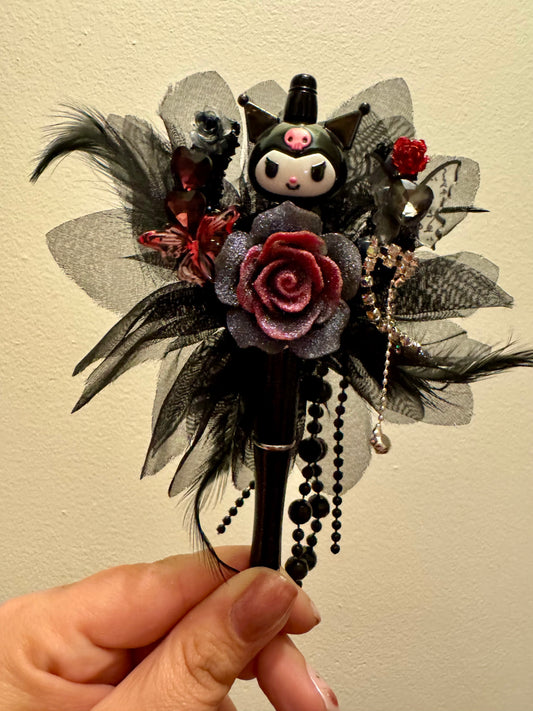 Handmade Kuromi Pen